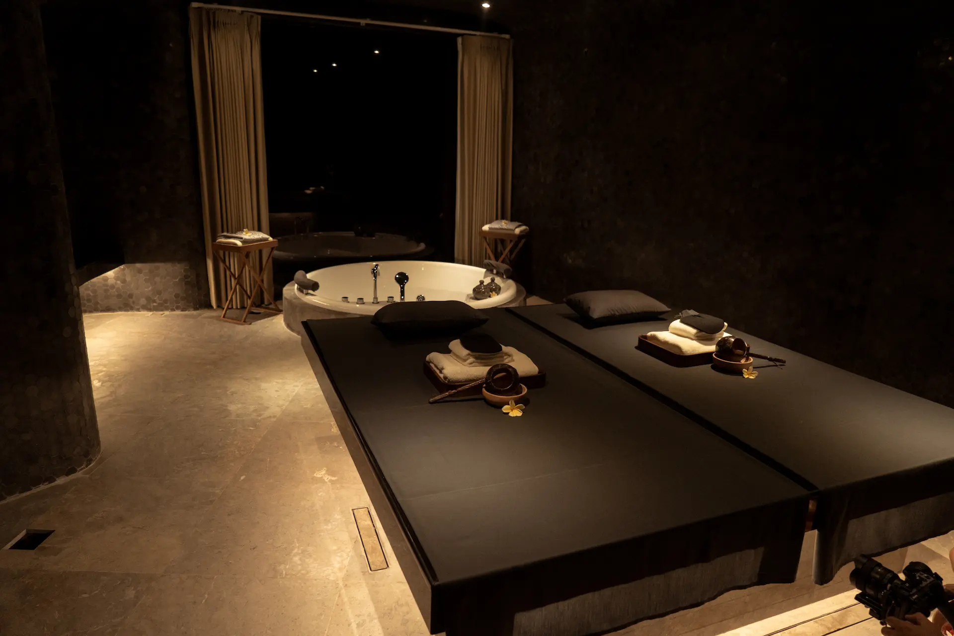 Luxury spa experience
